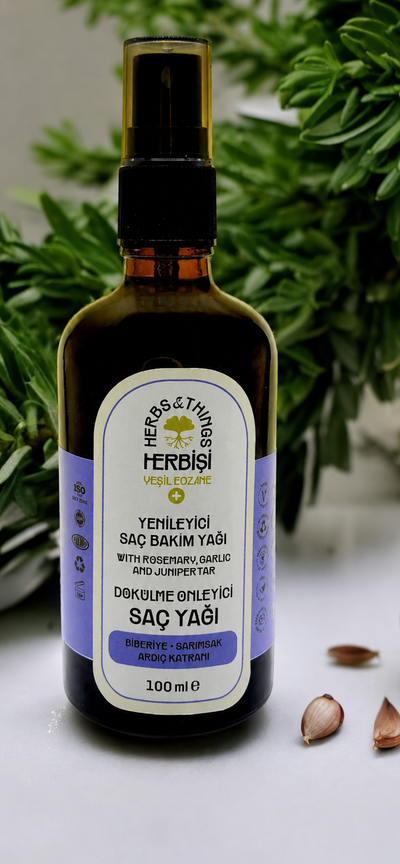 Herbişi Yenileyici Saç Bakım Yağı - Birincil Görsel